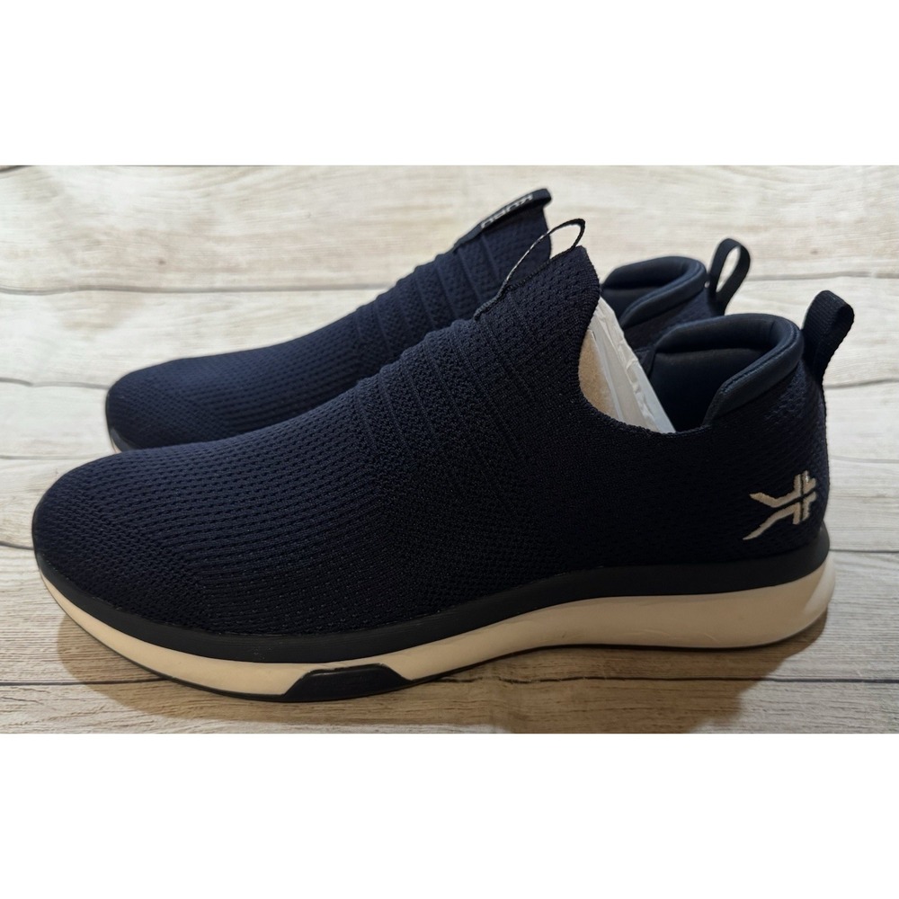 Mens Kuru Atom Slip-On Dark Blue Athletic Running Walking Shoes Sneakers 9.5 M - Picture 4 of 7